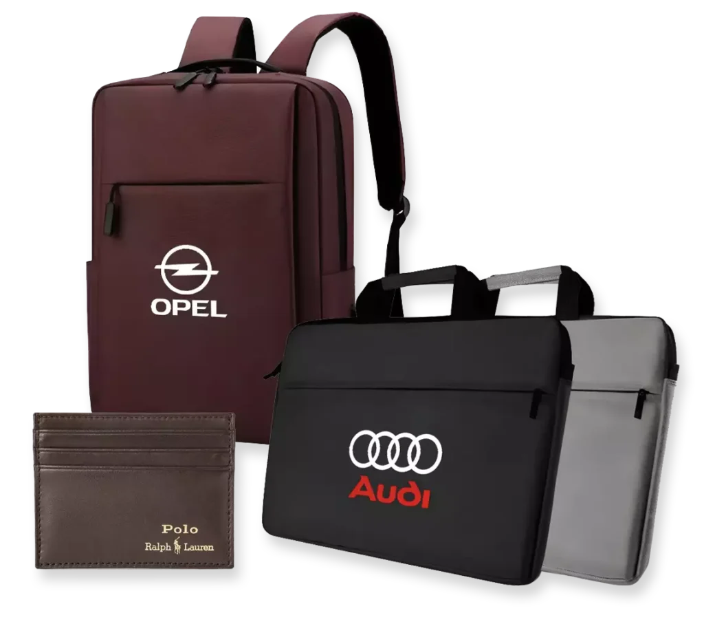 Carteras y mochilas personalizadas